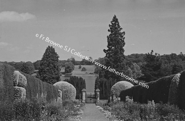 GLASLOUGH HOUSE  IN THE GARDEN